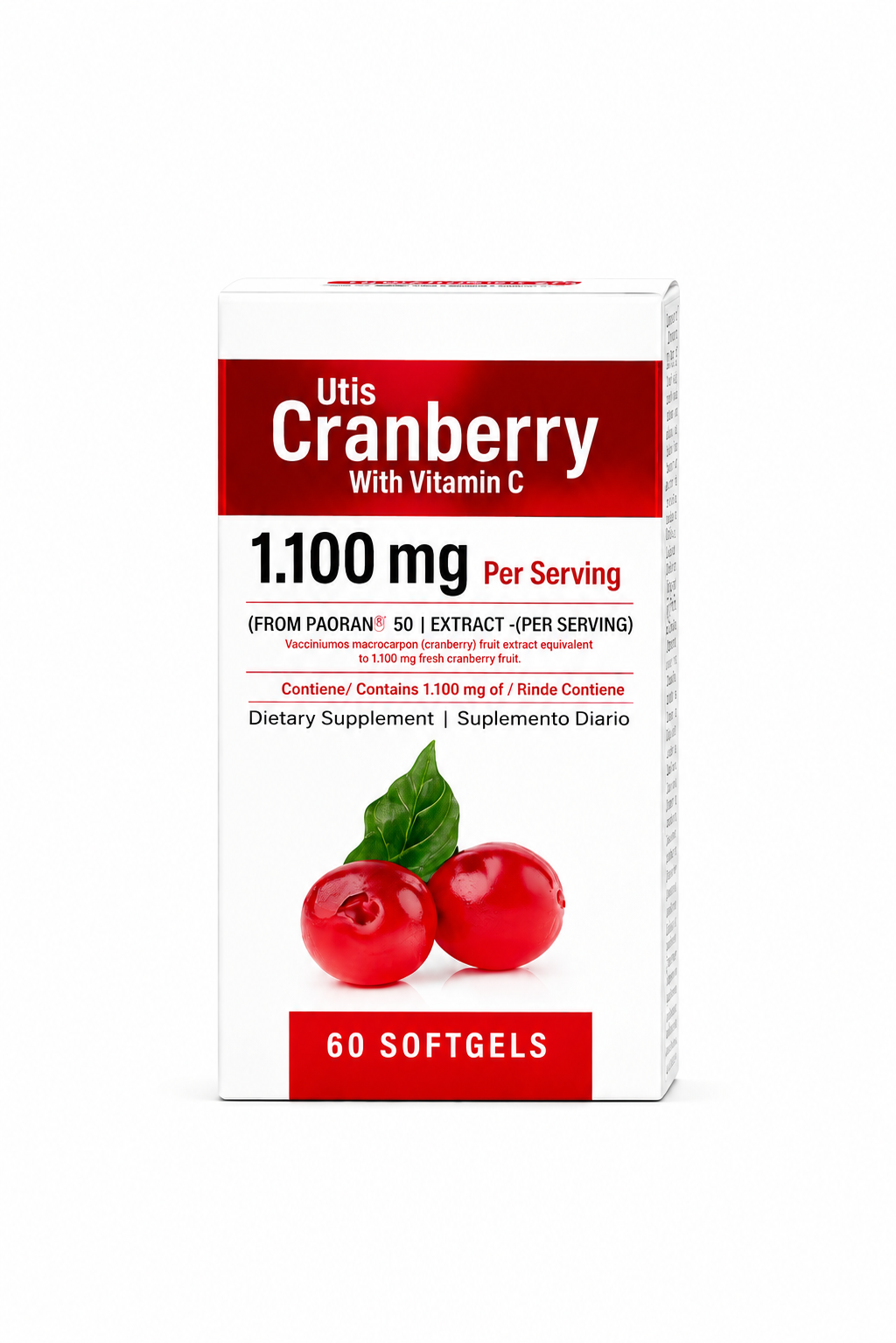 CRANBERRY UTIS X60 Soft - HEALTHY AMERICA