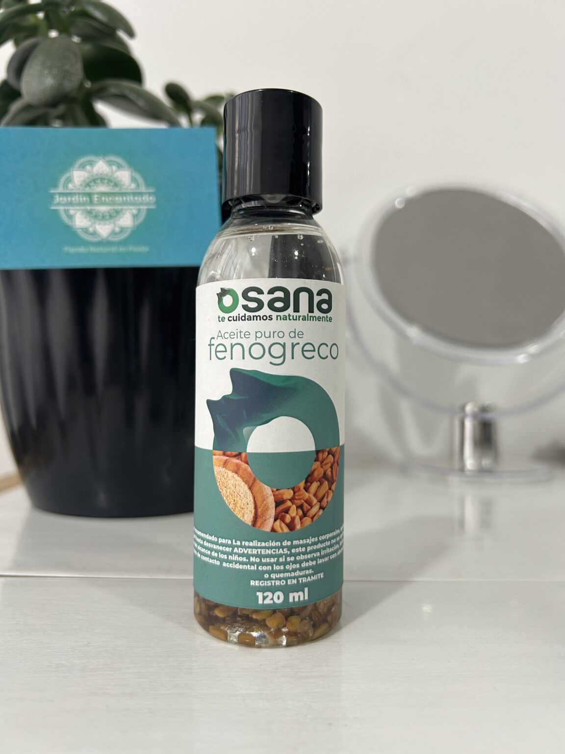 ACEITE DE FENOGRECO OSANA 12O ML - Jardín Encantado