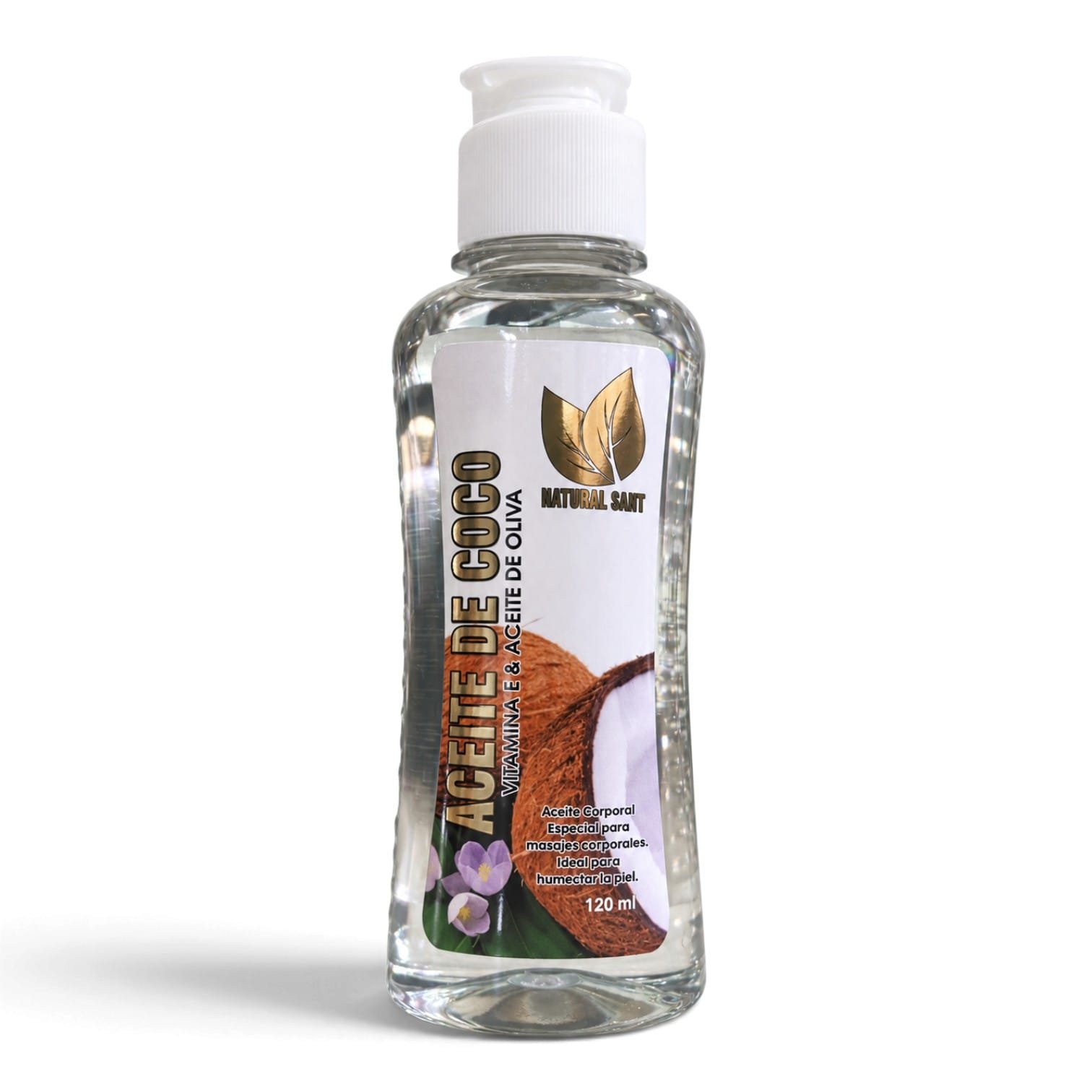 Aceite Corporal De Coco Y Aceite De Oliva 120 ml - Natural Sant