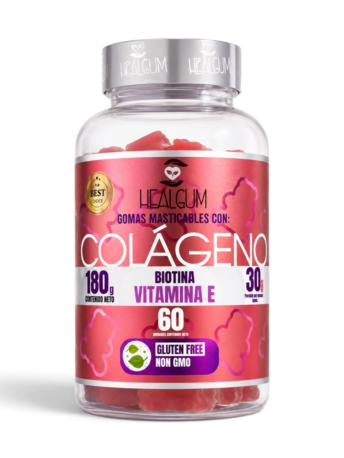Gomas De Colágeno, Biotina Y Vitamina E