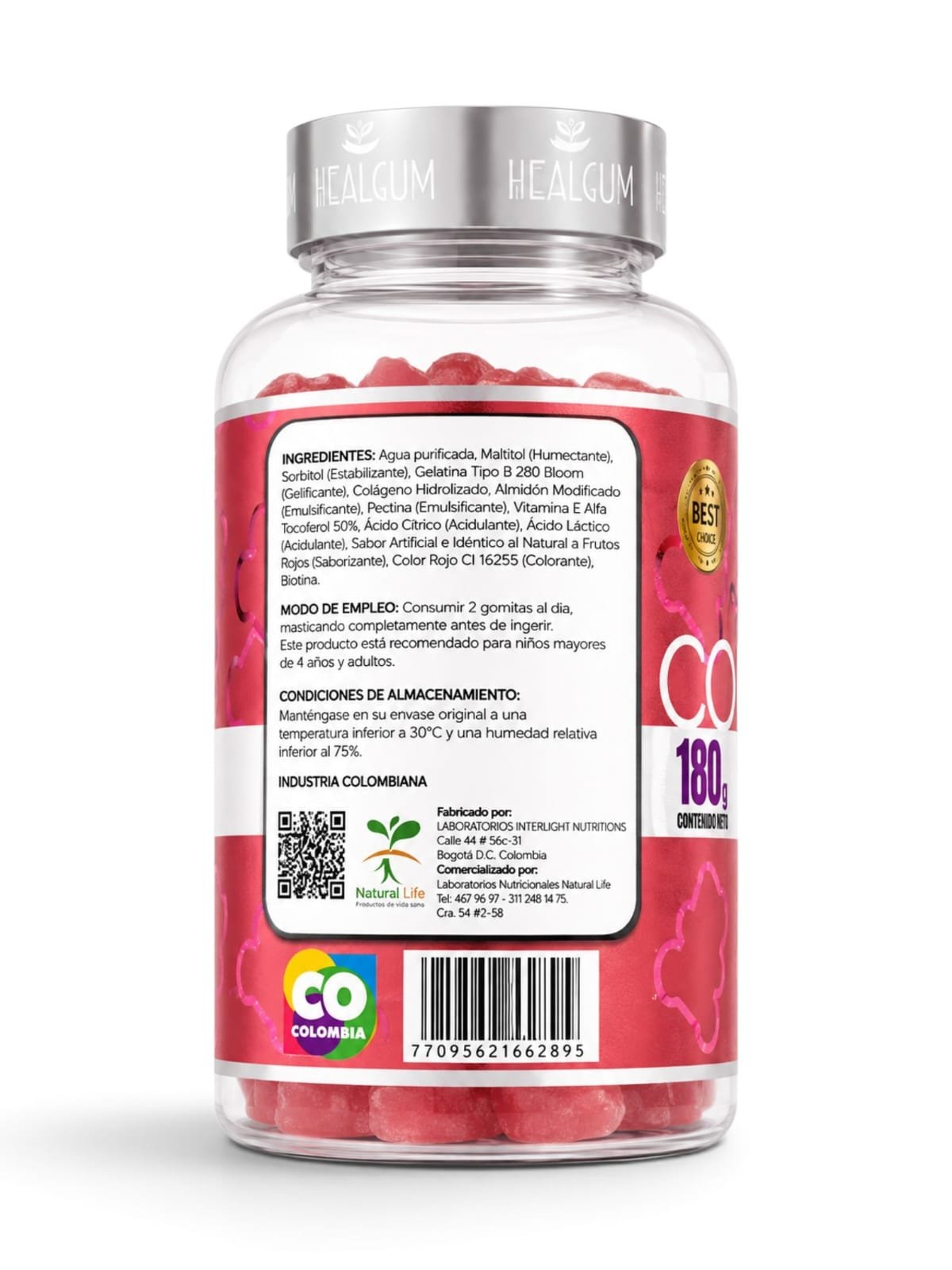 Gomas De Colágeno, Biotina Y Vitamina E - Image 3