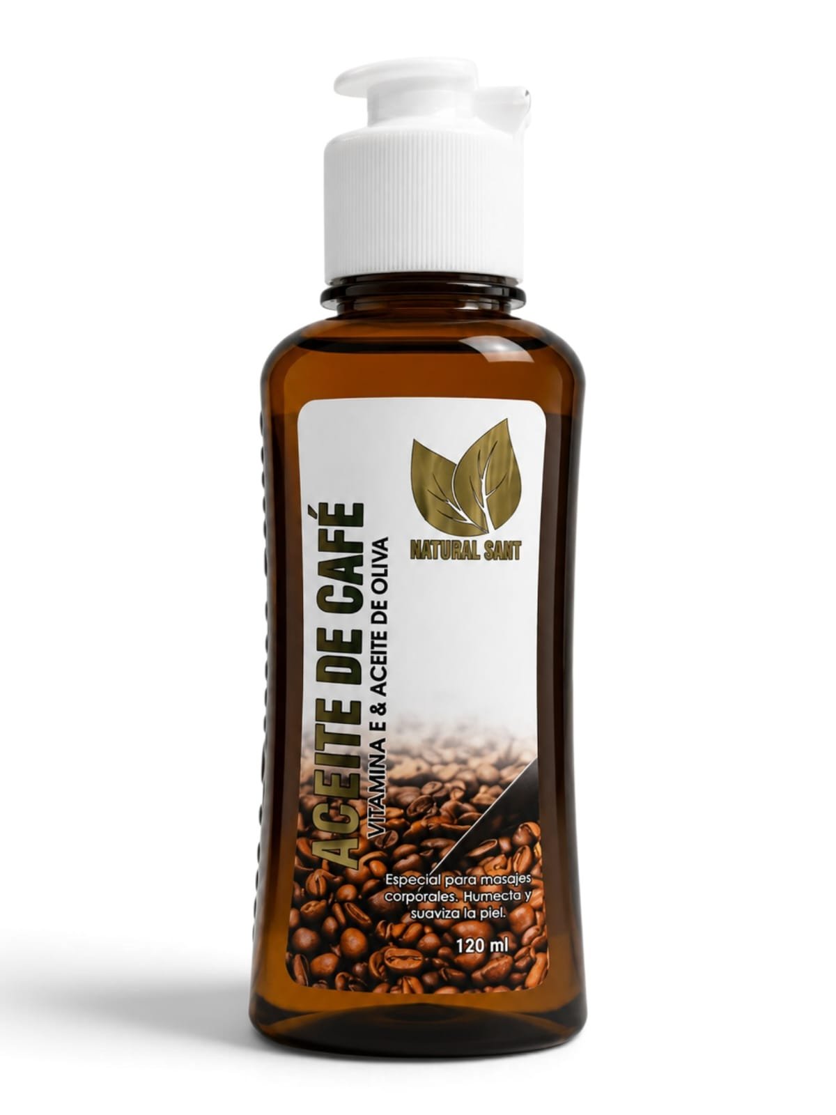 Aceite Corporal Y Capilar De Café Y Aceite De Oliva x 120 ml - Natural Sant