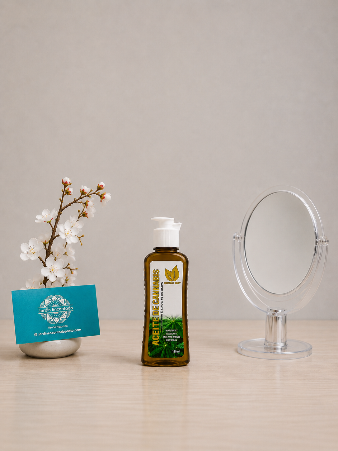 ACEITE CORPORAL DE CANNABIS Y ACEITE DE OLIVA X120ml - NATURAL SANT - Image 3