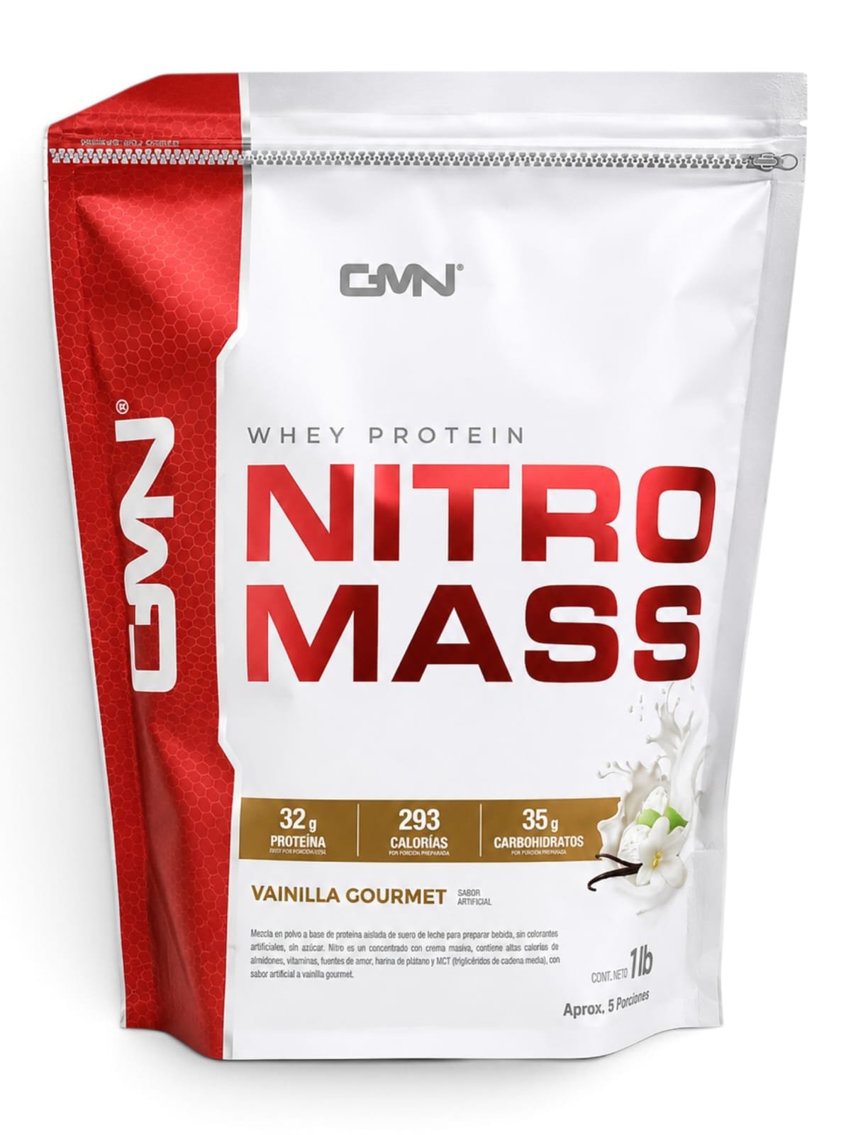 Proteína Nitro Mass 2Lb - GMN