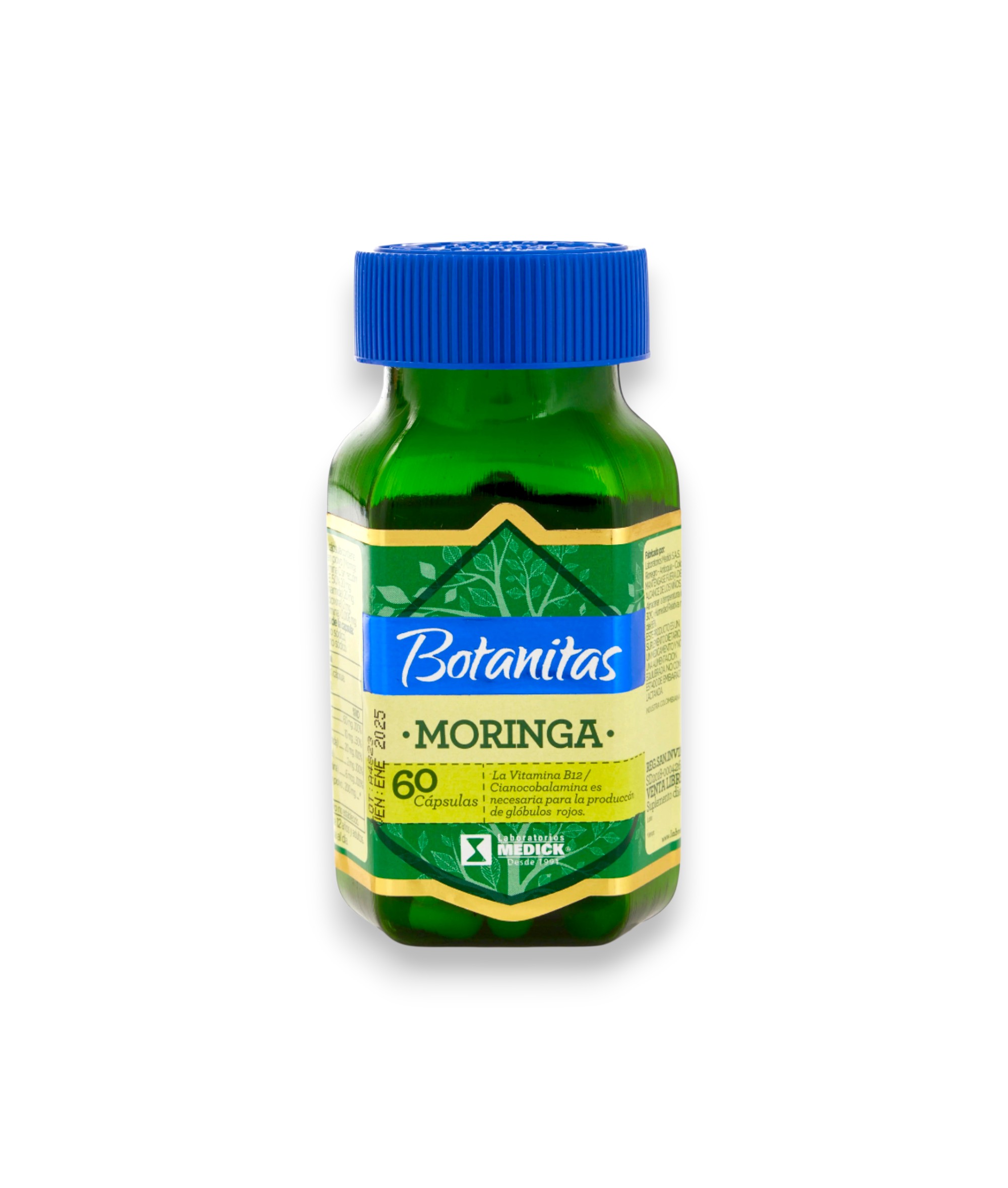 MORINGA X60 Cap - BOTANITAS