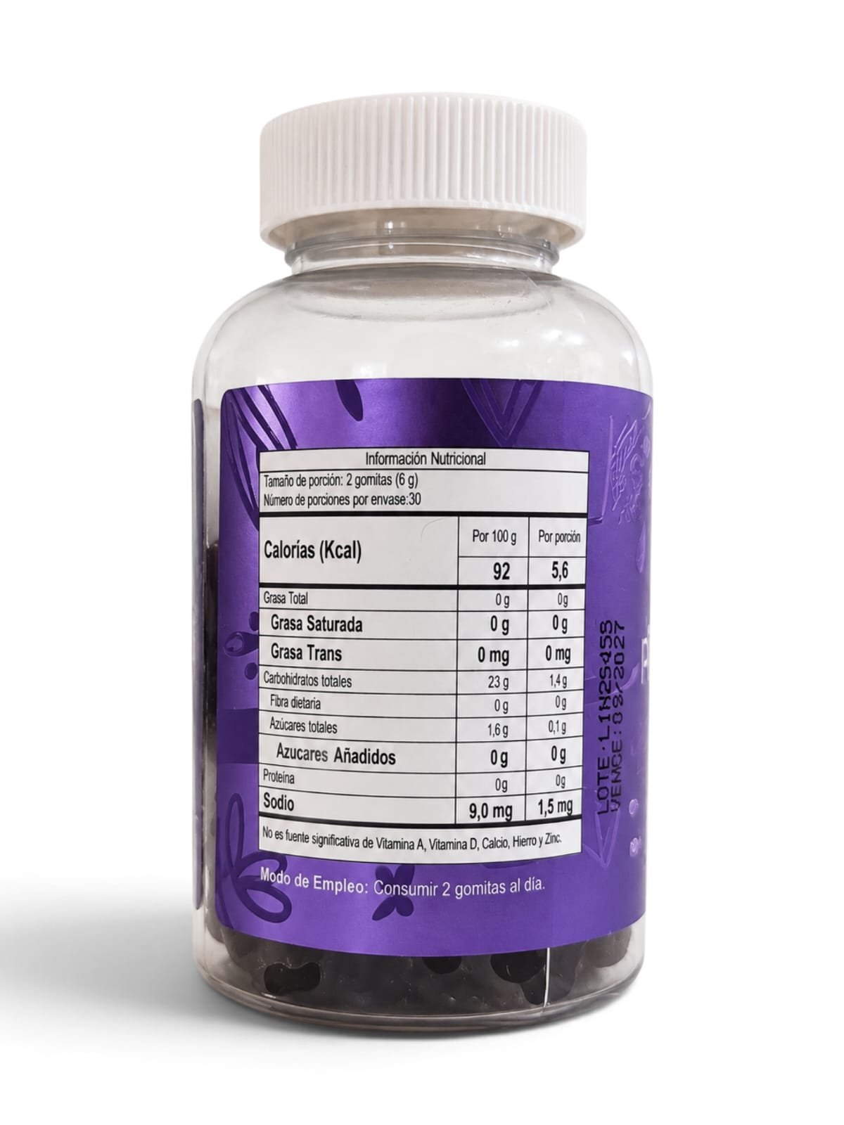 Gomas Con Probióticos Y Vitamina C 60Gomas - Gumieskits - Image 2