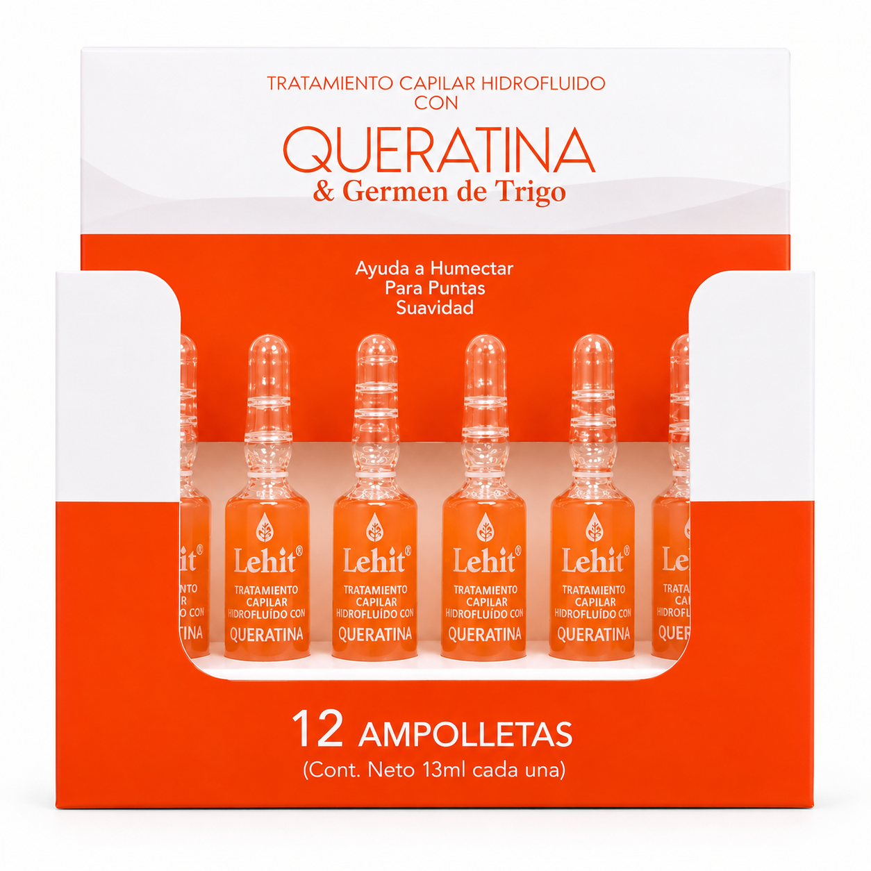 Ampolleta Capilar con Queratina & Germen de Trigo – Lehit