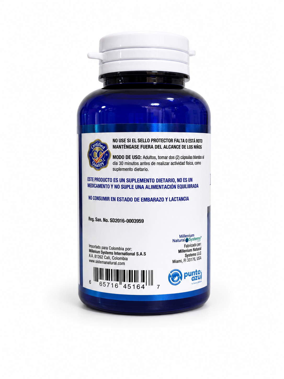 L-Citrulline + L-Arginine 60Soft Natural Systems - Image 3