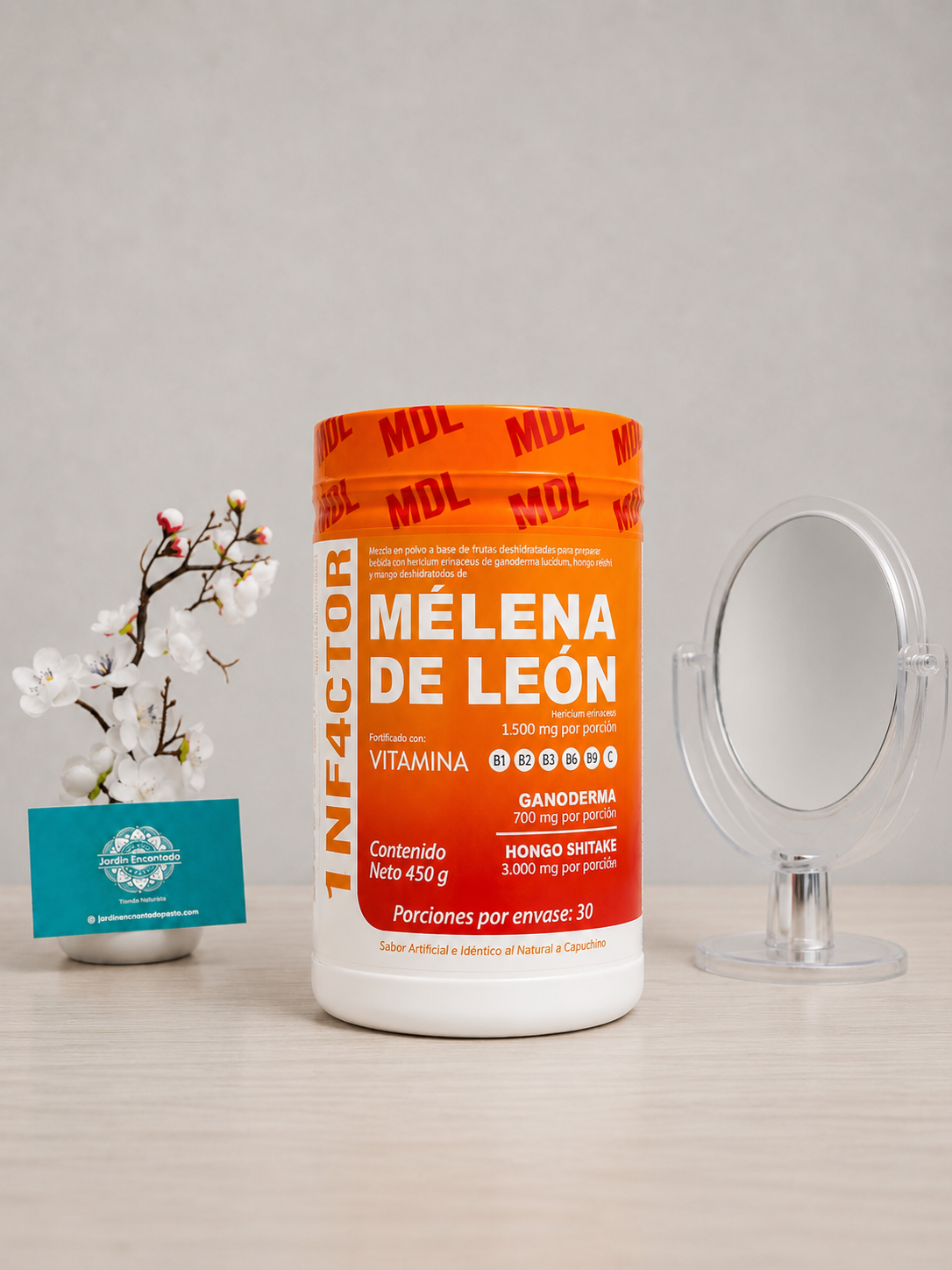 MELENA DE LEÓN X450gr - INTERNATURAL WORLD - Image 4