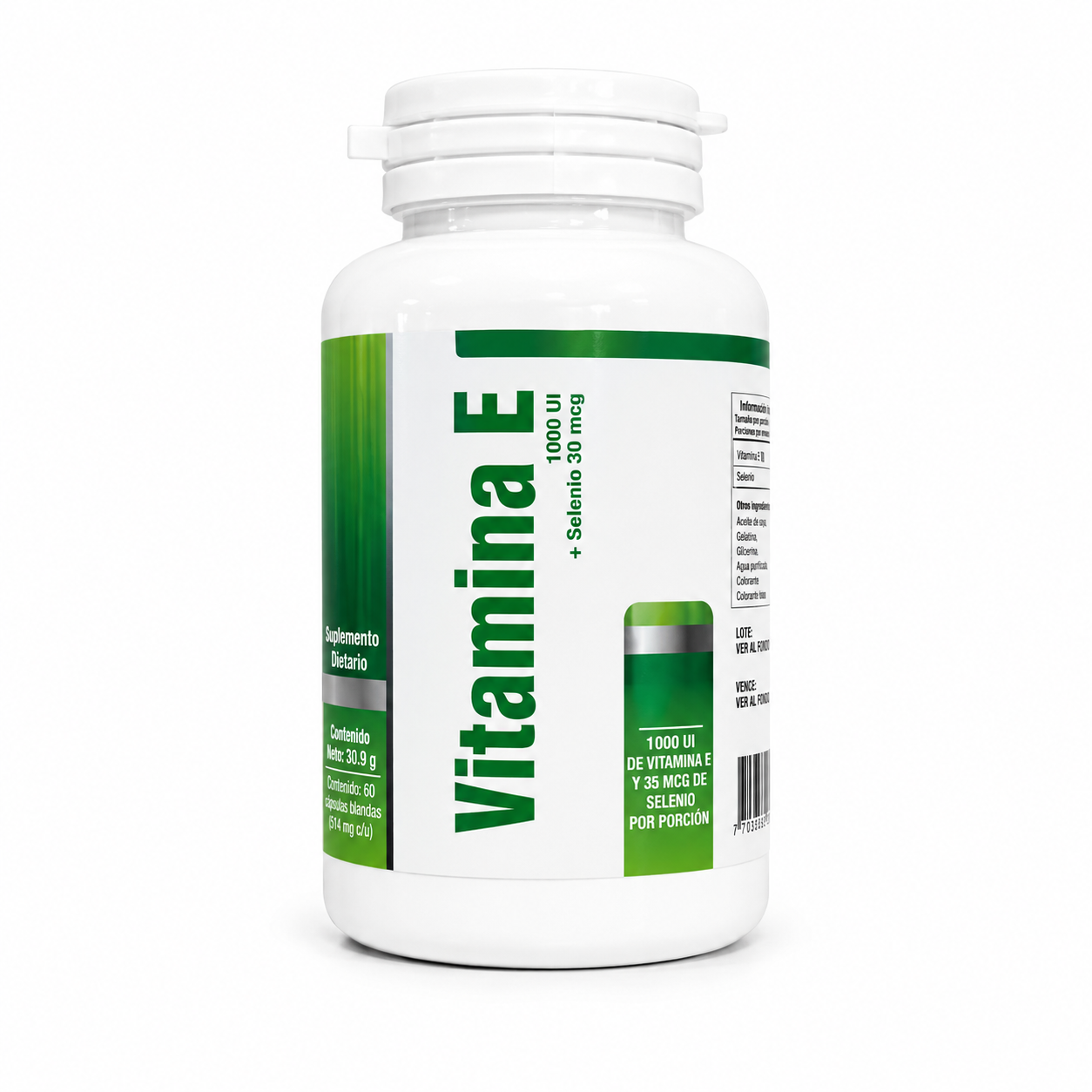 VITAMINA E 1000UI 50cap - INTERNATURAL WORLD