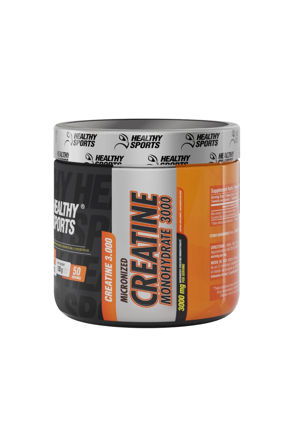 CREATINA MONOHIDRATADA - HEALTHY AMERICA