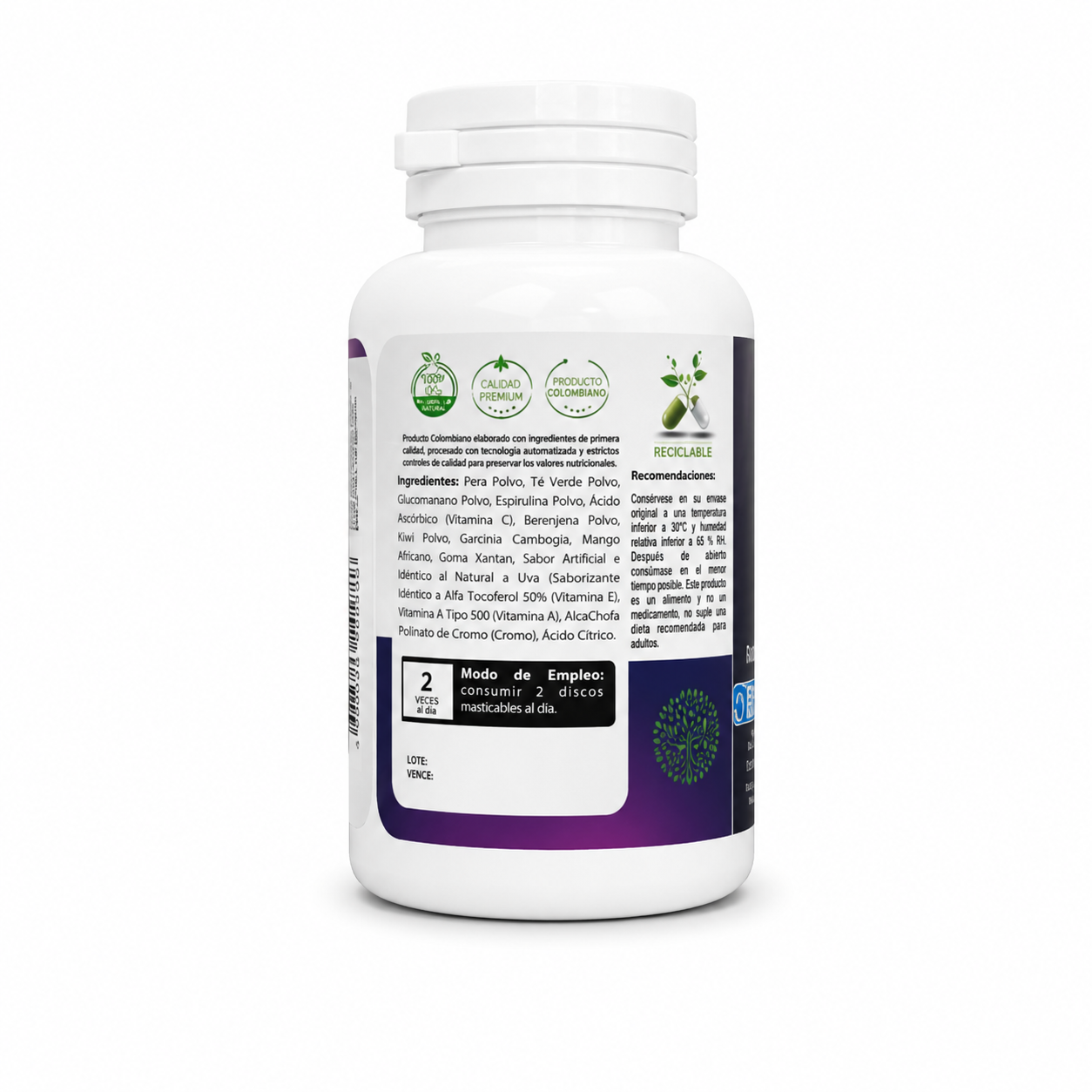 GARCINIA CAMBOGIA 60 tab - INTERNATURAL WORLD - Image 3