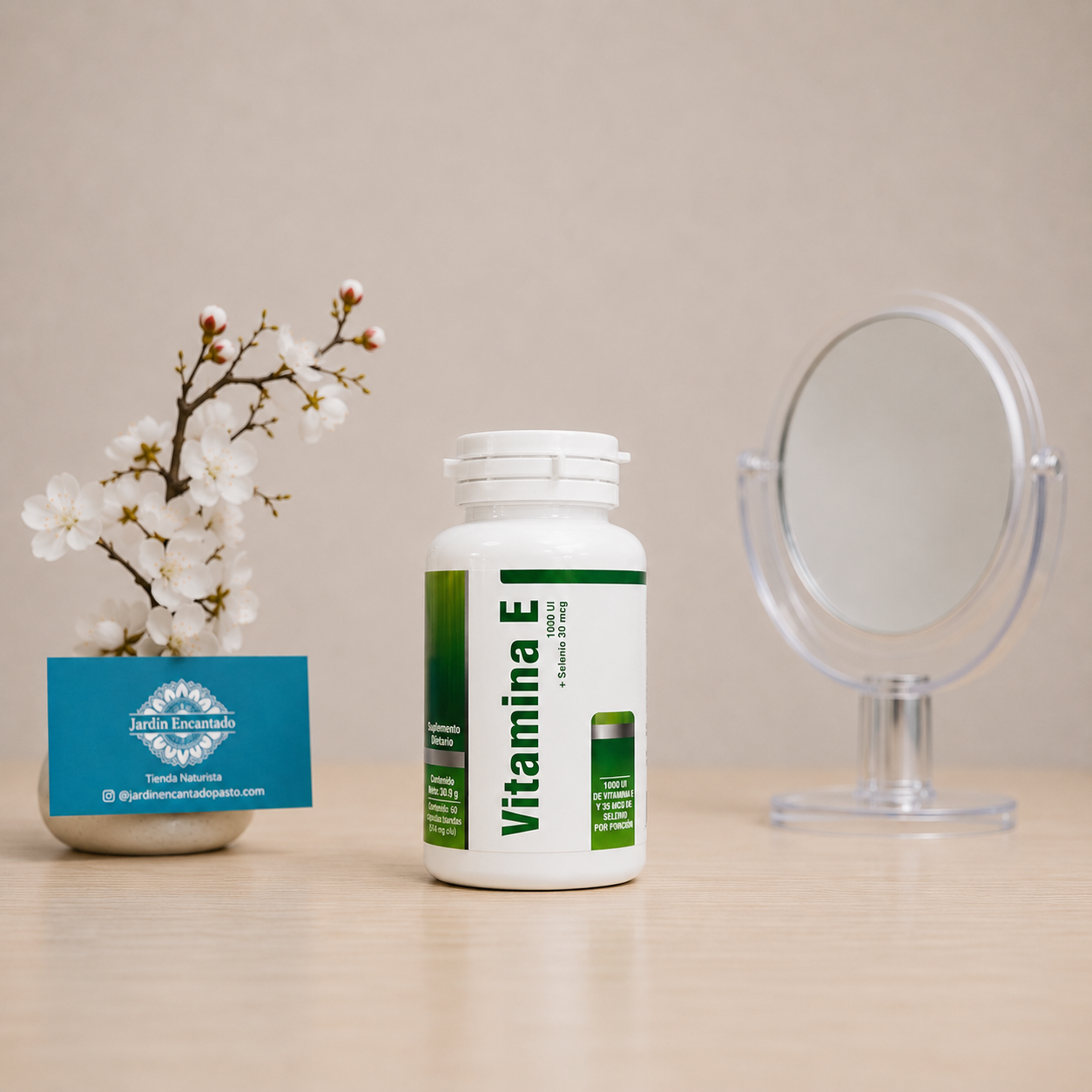 VITAMINA E 1000UI 50cap - INTERNATURAL WORLD - Image 4