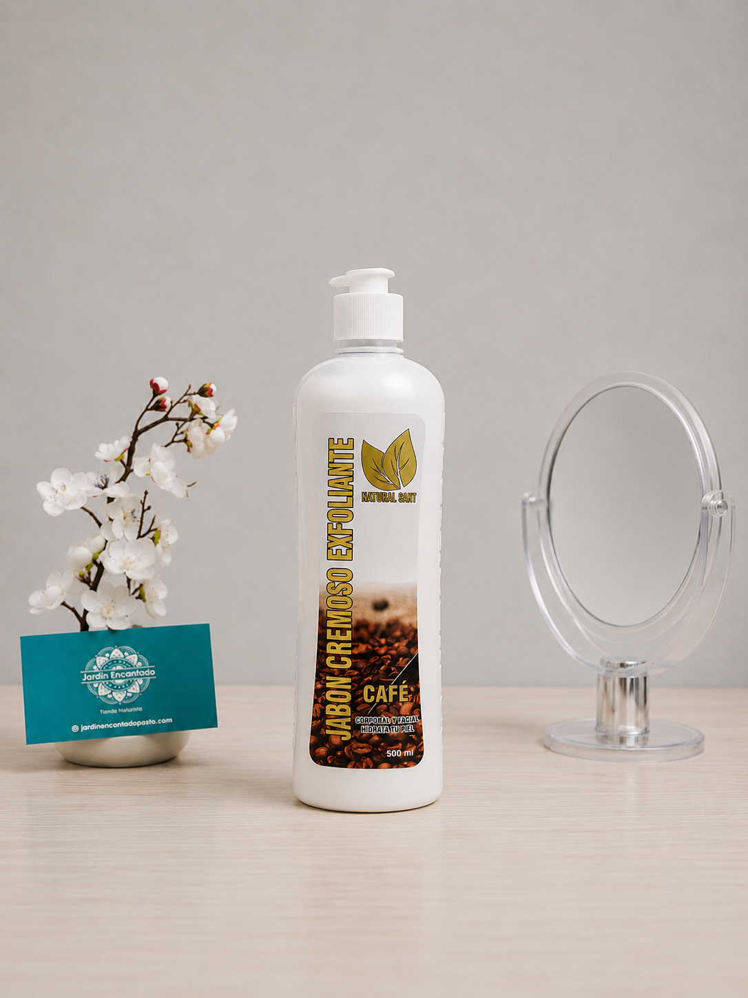 Jabón Cremoso De Café 500 ml - Natural Sant - Image 2
