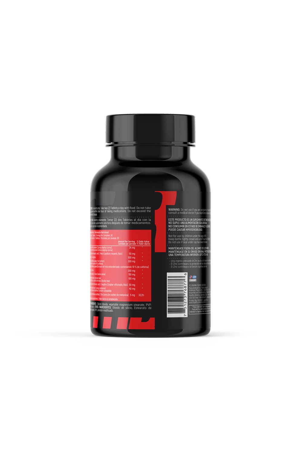 TURBO (POTENCIALIZADOR) X60 Tab - HEALTHY AMERICA - Image 2